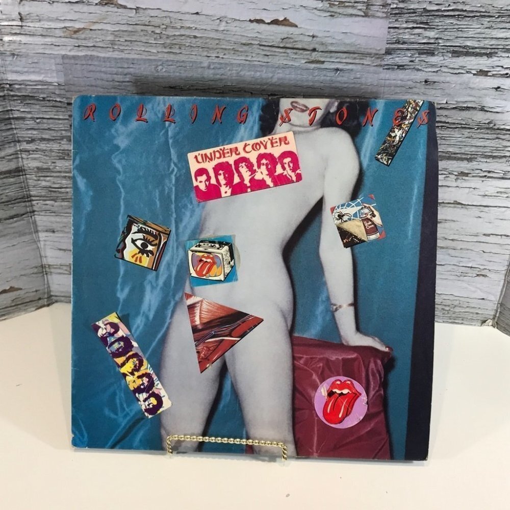 ROLLING Stones Undercover Vinyl Record LP with Inserts Tested